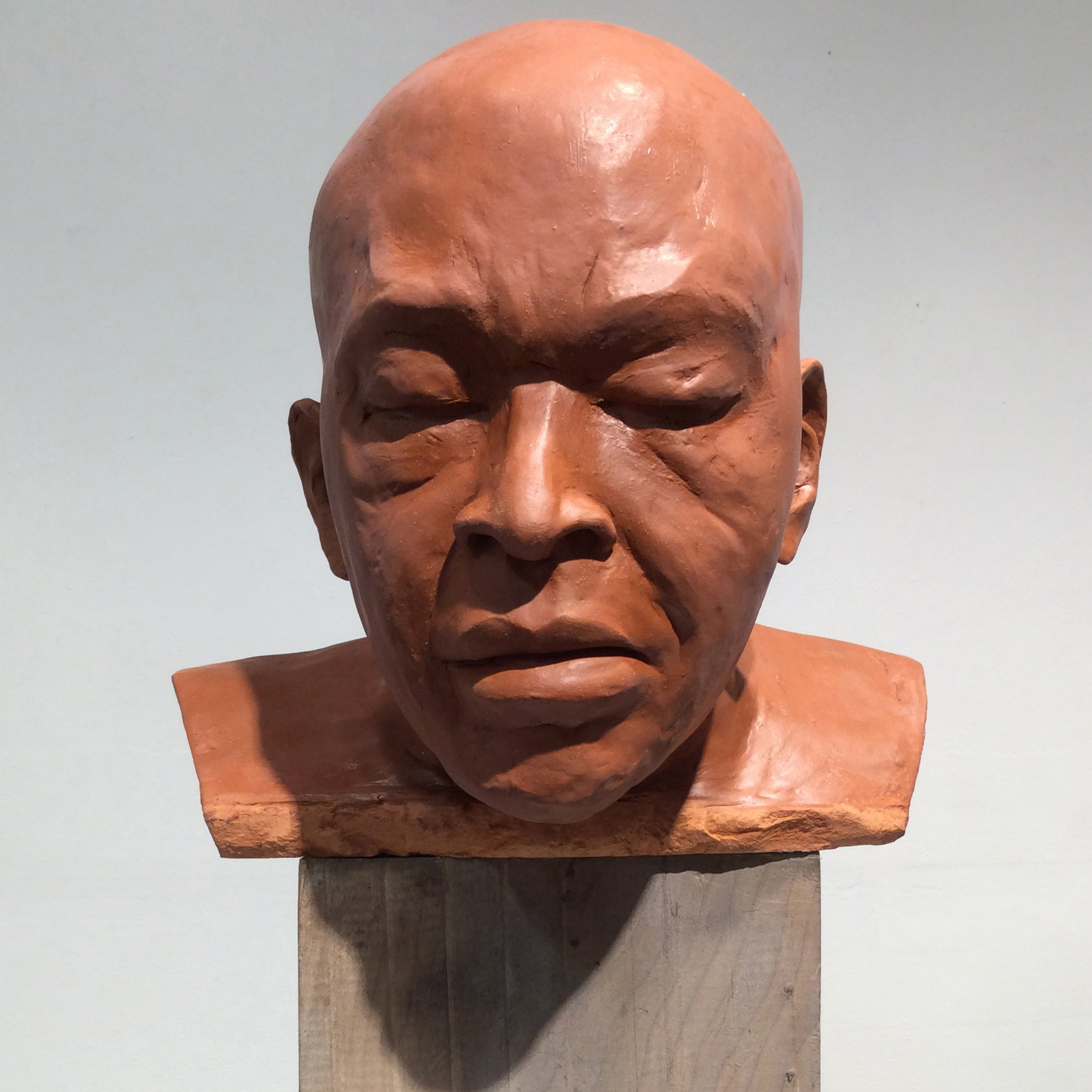 Portrait Sculpture, Ceramic, Life-size